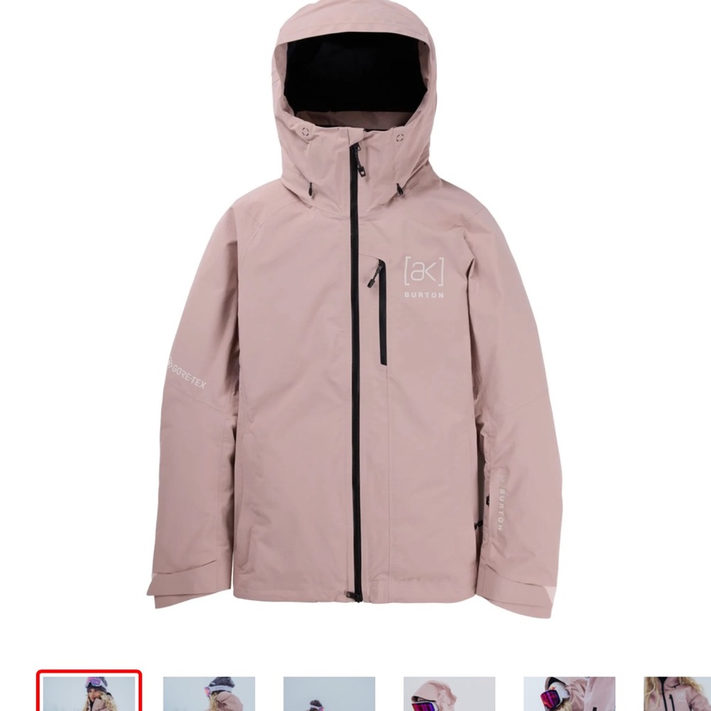 Burton GORE-TEX AK 2L Upshift  Pink Hooded Jacket